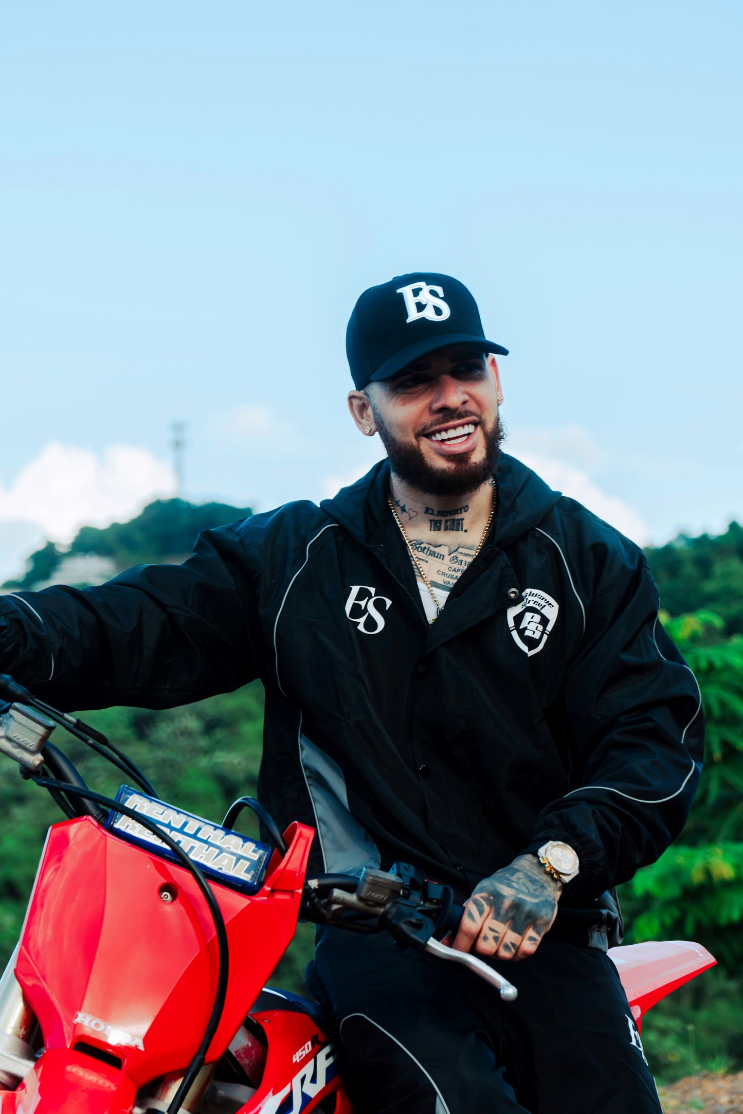Exclusive Techwear Set Black 'Reflective'
