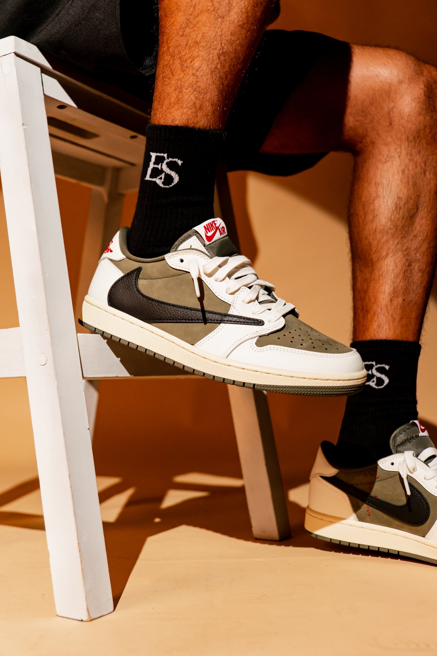 ES Sock 2 Pack White & Black