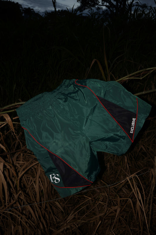 EXCLUSIVE GREEN FORM SHORTS