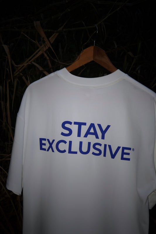 STAY EXCLUSIVE TEE - WHITE